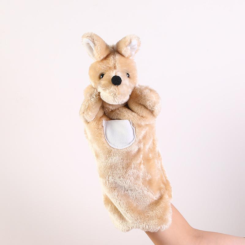 Fox Wolf Rabbit Plush Animal Hand Puppet Toy For Kids With Interactive Features