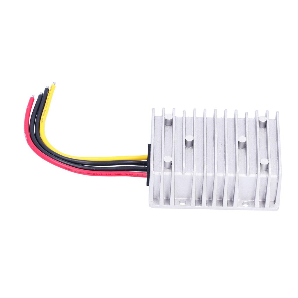 24V to 12V Converter DieCast Aluminum DC Voltage Regulator for Motors Car Navigators