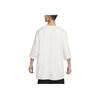 Nike Sportswear Solid Logo Loose Fit Crew Neck T-Shirt Men Tops Phantom White FB9767-030
