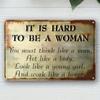 Retro Metal Tin Sign Wall Art Decor Vintage Poster Plaque