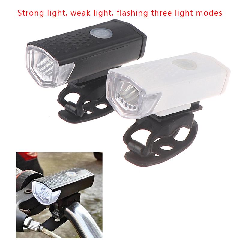 

Waterproof Usb Rechargeable Front Led Bike Lights Cycling Lamp Accessories