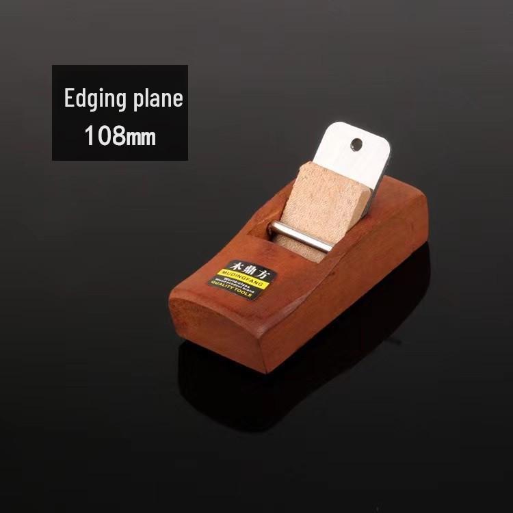 108MM Dřevěný Ruční Mini Dřevoobráběcí Hoblík - Mahagonový Čtvercový Ořezávací Hoblík Nůž Bez Rukojeti