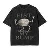 Fist My Bump 2026 Washed Tshirt Men Project Hail Mary Streetwear Cotton T Shirts Beach O Neck Harajuku Tee Shirt Plus Size Tops