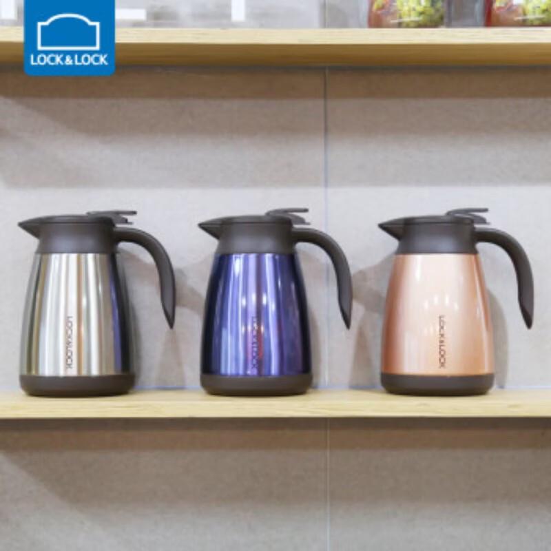 LOCK&LOCK Elegant Vacuum Insulated Stainless Steel Pot