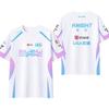 League of Legends BLG Koszulka Mundurowa Koszulki E-sportowe Koszulki dla Fanów LPL Koszulki Wspierające Grę ESports Unisex Krótki Rękaw T-shirt
