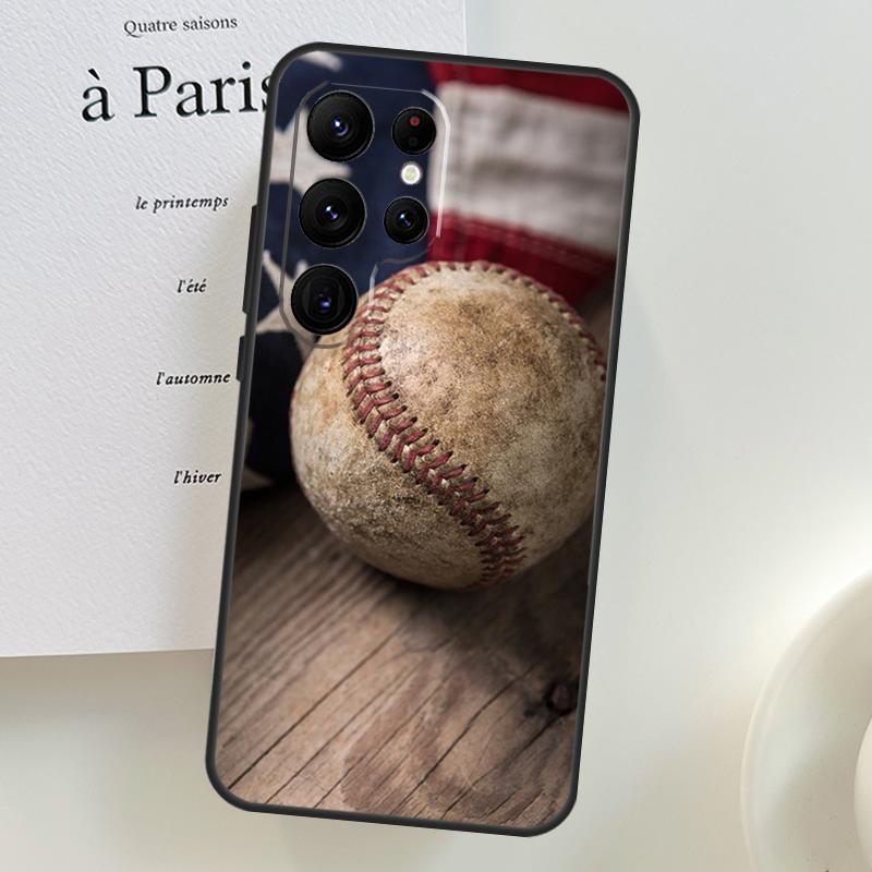 

Love Baseball Sport Case For Samsung Galaxy S26 Ultra S24 S23 S22 S21 S25 Ultra S10 S20 Plus S25 FE Phone Cover Galaxy S22Ultra