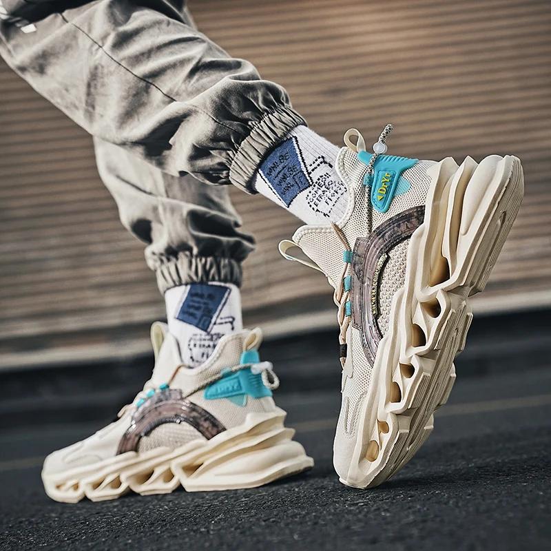 Buty męskie Trampki Męskie tenisówki Luksusowe buty Męskie casualowe Trenerki Biegowe Oddychające modne mokasyny do biegania Buty dla mężczyzn