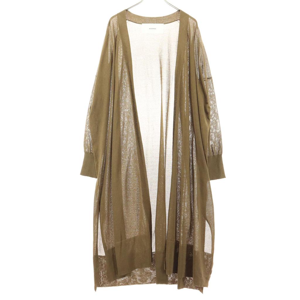 Beauty Products ADAWAS Long Sleeve Cardigan F Brown Women Used