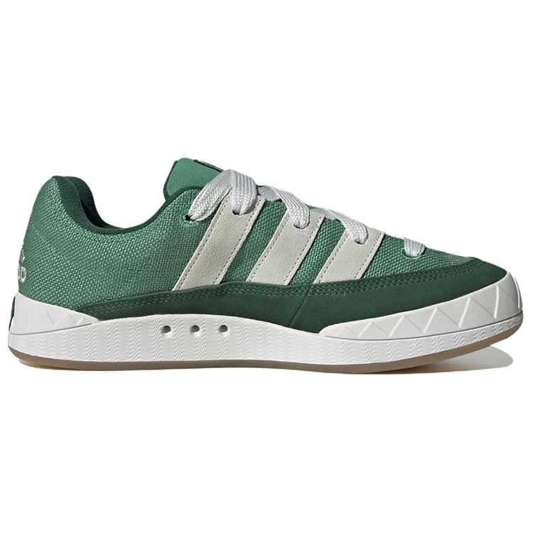 Adidas Adimatic Semi Court Green Unisex Sneakers Crystal-White Gum-3 HQ6908