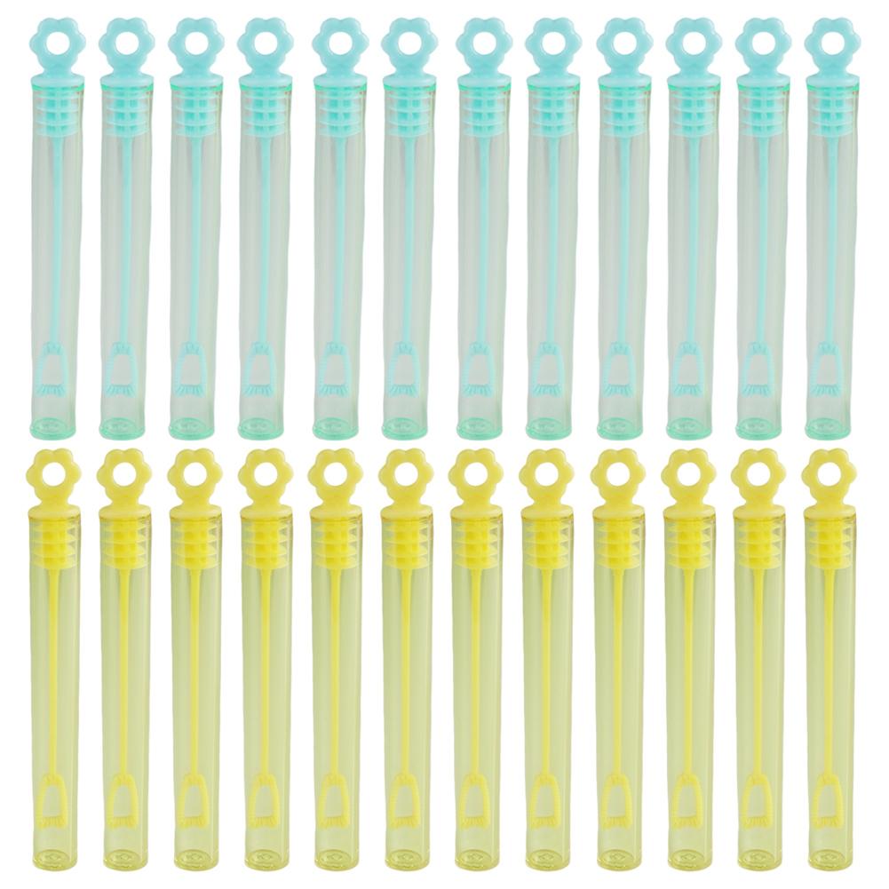 10-40pcs Bubble Tube Soap Bottle Bubble Wands Bubble Soap Bottle Party Supplies Colorful Bubble Stick Sets Wedding Guests Gifts