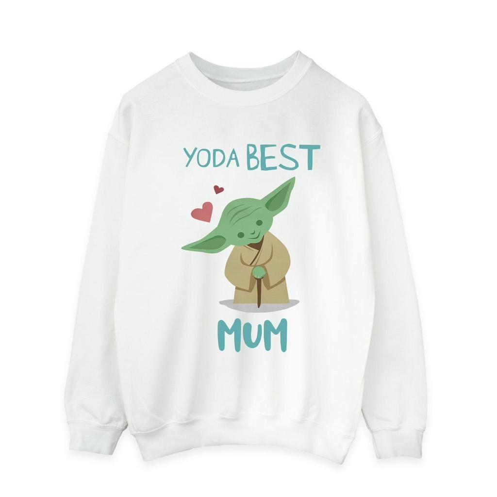 STAR WARS Mens Yoda Best Mum Sweatshirt