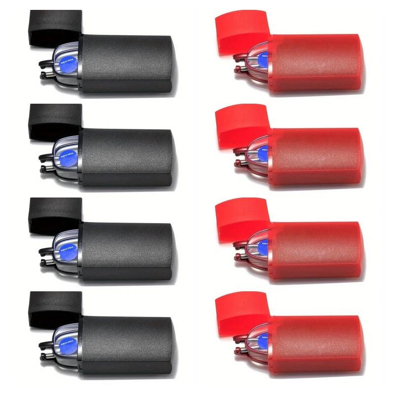 

8 шт. Портативные очки складные с футляром Телескопические очки для чтения Анти-синий свет Складные очки для чтения Использования за компьютером 4.0