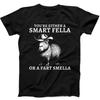 Capybara Smart Fella Oder Fart Smella Bestseller Lustiges Geschenk Schwarzes T-Shirt 321