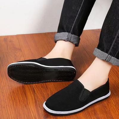 Alte ******* Stoffschuhe Herren Papa rutschfest atmungsaktiv Arbeitsschuhe lässige s**t Sohle mittleren Alters und ältere ****** und Sommer Herren Herrenschuhe
