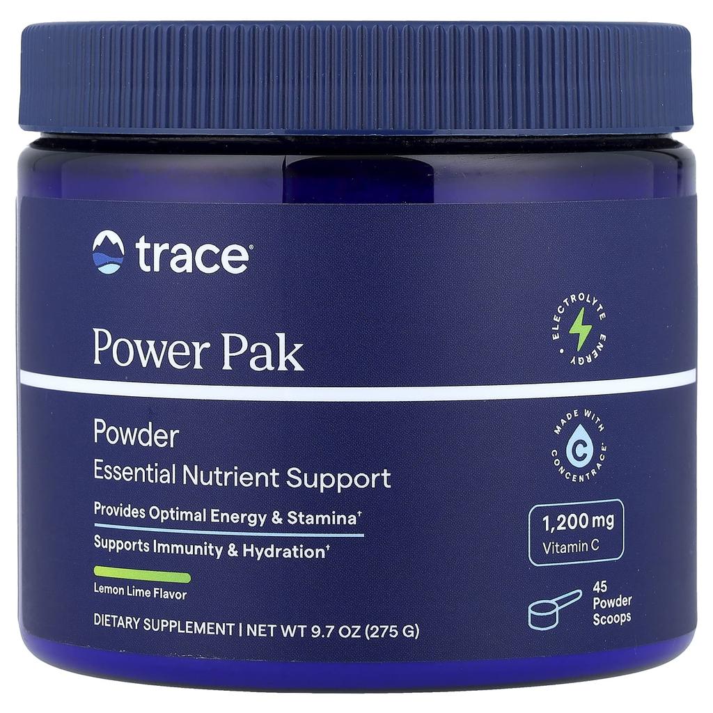 Trace, Power Pack, Lemon Lime, 275g (9.7oz)