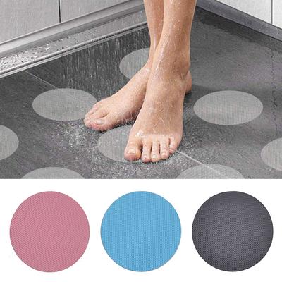 10pcs Bathroom Slip Non-Slip Tape Anti-Slip Strips Shower Stickers Square Round Snowflake S-shaped Antiskid Sticker