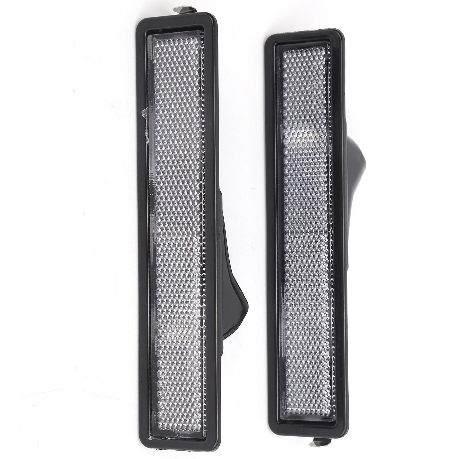 

2 шт. Корпус габаритных огней спереди автомобиля 63141377849 Замена для технического обслуживания E30 E32 E34White белый