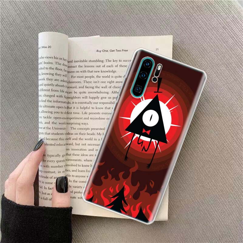 Bill Cipher Phone Case For Huawei P50 P10 P20 P30 P40 Pro Cover Mate 40 30 20 10 Lite Capa Shell