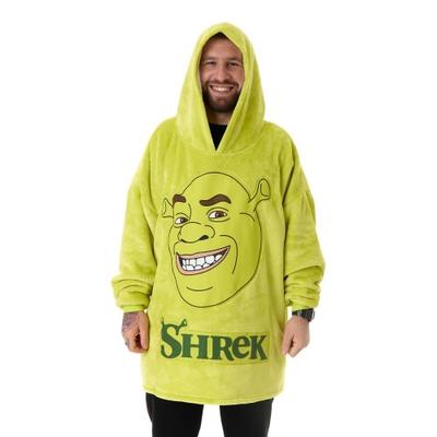 Shrek Unisex Adult Face Blanket Hoodie