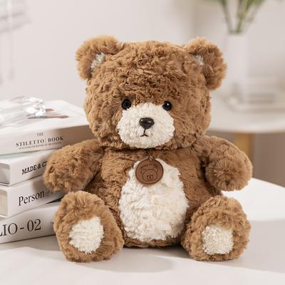 Cute Bear Warrior Doll Teddy McGee Bear Doll Plush Toy Ragdoll Children, Birthday Gift