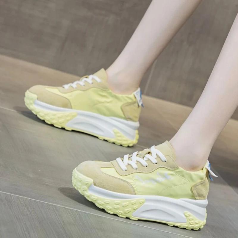 Fashion Sneakers Running Woman Footwear Athletic Sports Fashion 2024 Walking Dad Shoes for Women H Designer Luxury Casual 39 Cheap New A