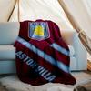 1pc Aston Villa Theme Blanket - Digital Print, Polyester, Cozy for All Seasons, Perfect for Outdoor, and Travel