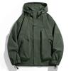 Spring and Autumn Hooded Jacket Men and Women's Same Loose Work Jacket Casual Versatile Windproof Sports Function Shock Clothes