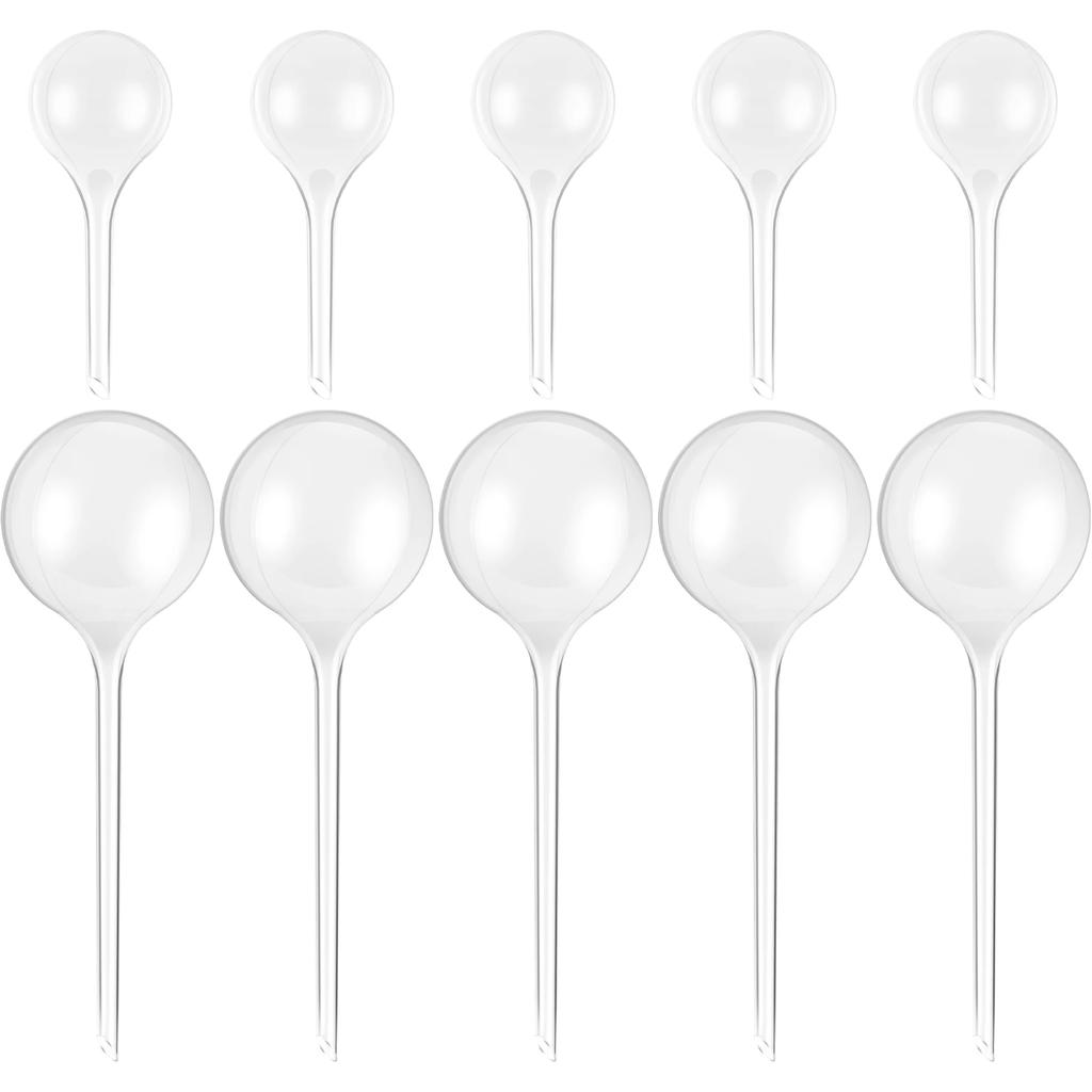 10Pcs Plant Watering Globes Automatic Self-Watering Globes PVC Balls Garden Water Device Watering Bulbs For Plant Promotion