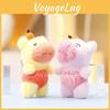 Toy Plush Capybara Keychain Stuffed Animal Doll Backpack Pendant Decoration