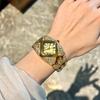 Light Luxury Full Diamond High-End Bracelet Women'S Watch Niche High-End Retro Bracelet Quartz Watch