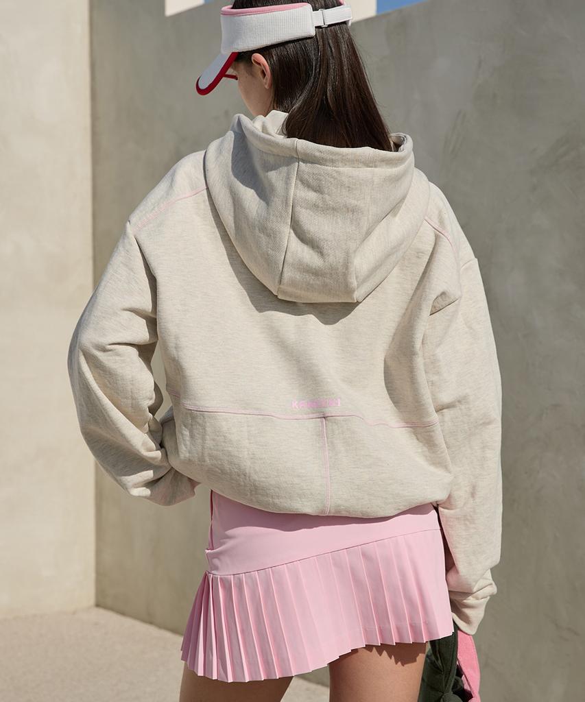 KANDINI Pink Pastel Pleated Skirt