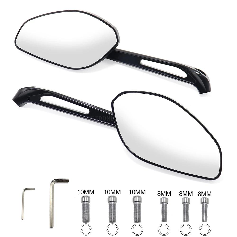 For DUCATI Multistrada V4 Pikes Peak V2 950 1200 1260 S Enduro Motorcycle Rear View Mirror Left Right Glass Lenses Accessories