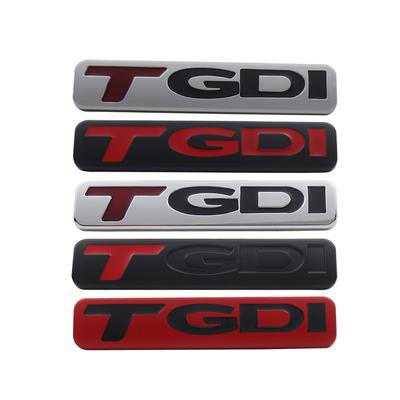 3D TGDI Letters Logo Car Sticker Tail Bumper Badge Auto Rear Trunk Emblem Accessories