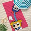 Anime Pop Team Epic Towel Microfiber Beach Towel Quick Dry Absorbent Soft for Swimming Yoga Resort Travel Camping