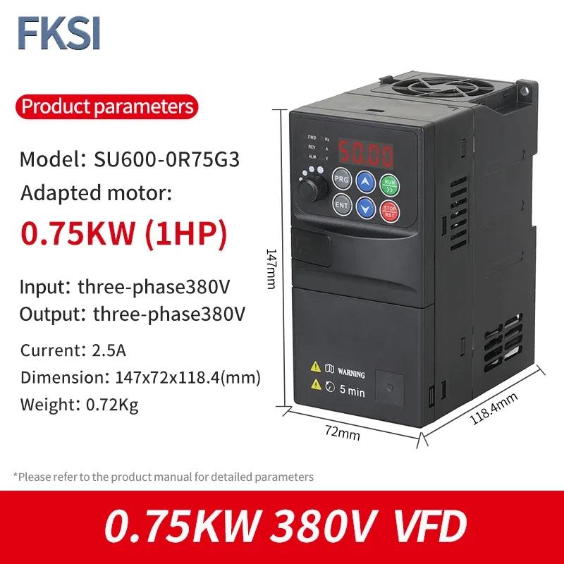 Onduleur VFD 1.71KW 1.1KW 1.1KW 1KW Onduleur de Fréquence 1P-1P 111V 1P-1P 181V Convertisseur de Fréquence de Sortie Entraînement à Fréquence Variable