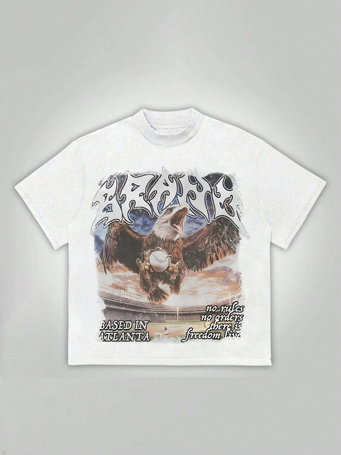 

Y2K Pattern Printed Men s T-shirt Short Sleeved Summer Casual Top Graphic T Shirts Streetwear 5XL різнокольоровий