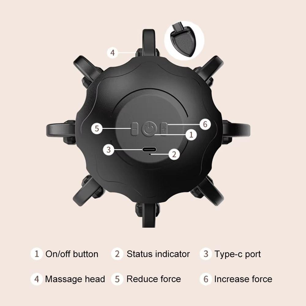 Head-mounted Octopus Head Massage  for Relief Head Fatigue Improve Sleep Relaxation