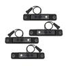 For 2003-2009 Hummer H2 Front & Rear LED Side Marker Signal Light Kit Smoke Lens