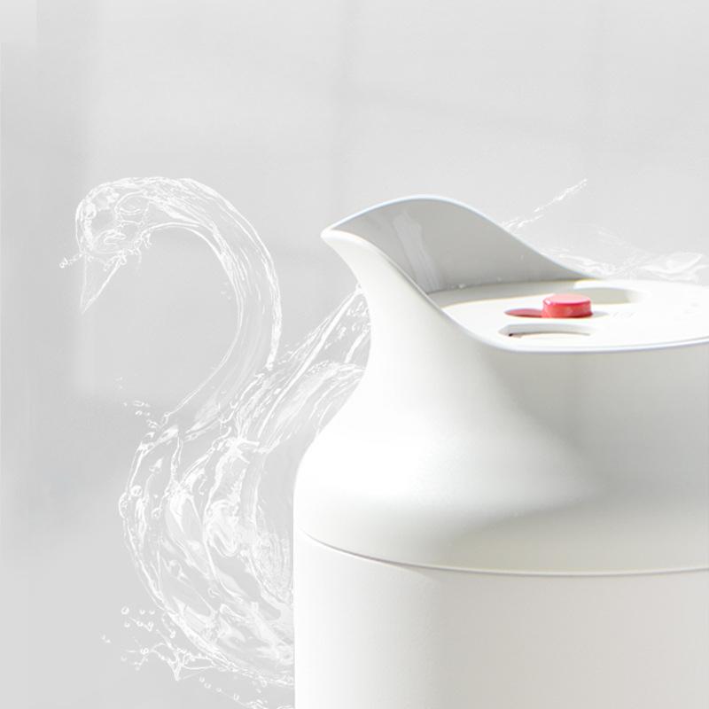 Household Stainless Steel Thermos 1.5L Creative Rotating High-value Thermos