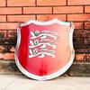 Medieval Knight Lion Heater Shield Crusader Shield Battle Warrior Shield Rytíř Lion Face Shield replika Halloweenský speciální dárek.