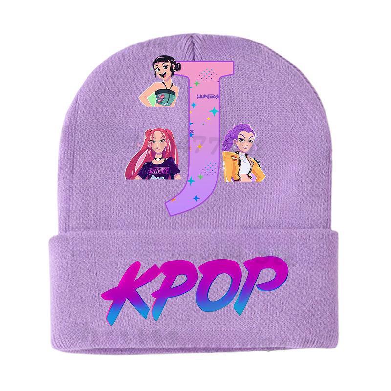 Dämonentöter KPOP Kinder Wollstrickmütze - Cartoon Anime Design