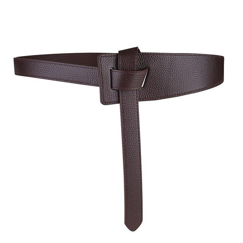 

Zency Fashion Design широкий кожаный женский поясной ремень для платья 115CM