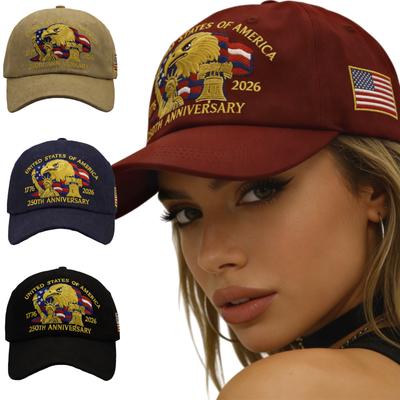 Us 250Th Independence Day Tribute Baseball Cap Comfortable Lightweight Outdoor Hat Gift For Fathers Veterans
