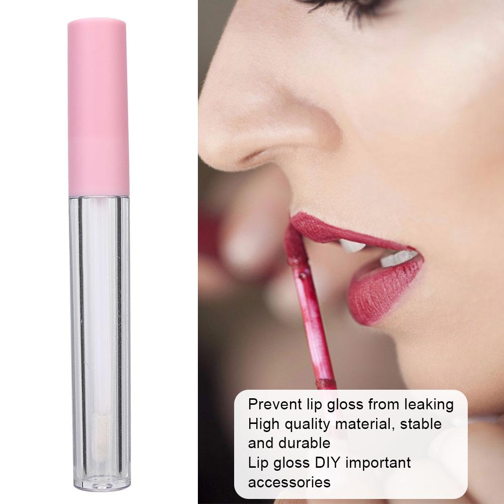 10pcs Refillable Lip Gloss Bottle   Empty Lip Balm Tube Container Makeup Tool Accessory (2.5ml/pc)