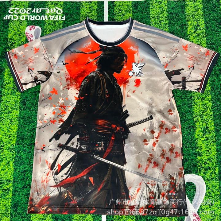 Maillot de football animé Coupe du Monde 2026, maillot thème dessin animé japonais, maillot de sport respirant pour l'entraînement