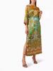 2026 European-American Chic Satin Print Dress: Casual and Stylish