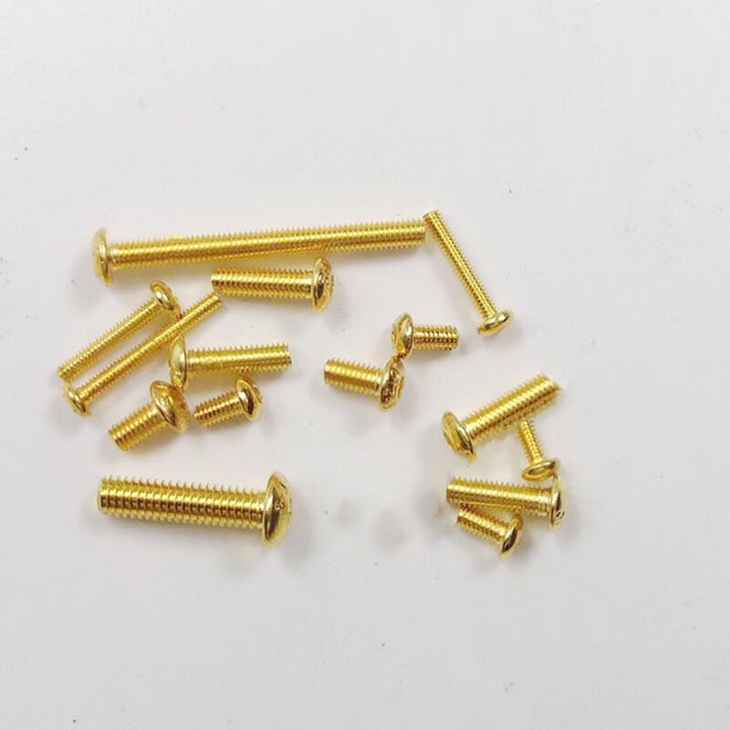 Juchang Titanium Plated M3 Hex Socket Screws for FPV