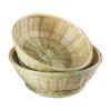 Creative Farmhouse Bamboo Woven Storage & Sieve Basket for Kitchen & Vegetable Use