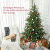 5ft Bushy and Bare Artificial Christmas Tree - Green