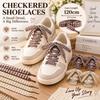 2 Paar DIY Flache Schnürsenkel Stilvolle Schnürsenkel Modeband Schuhbänder Sneaker